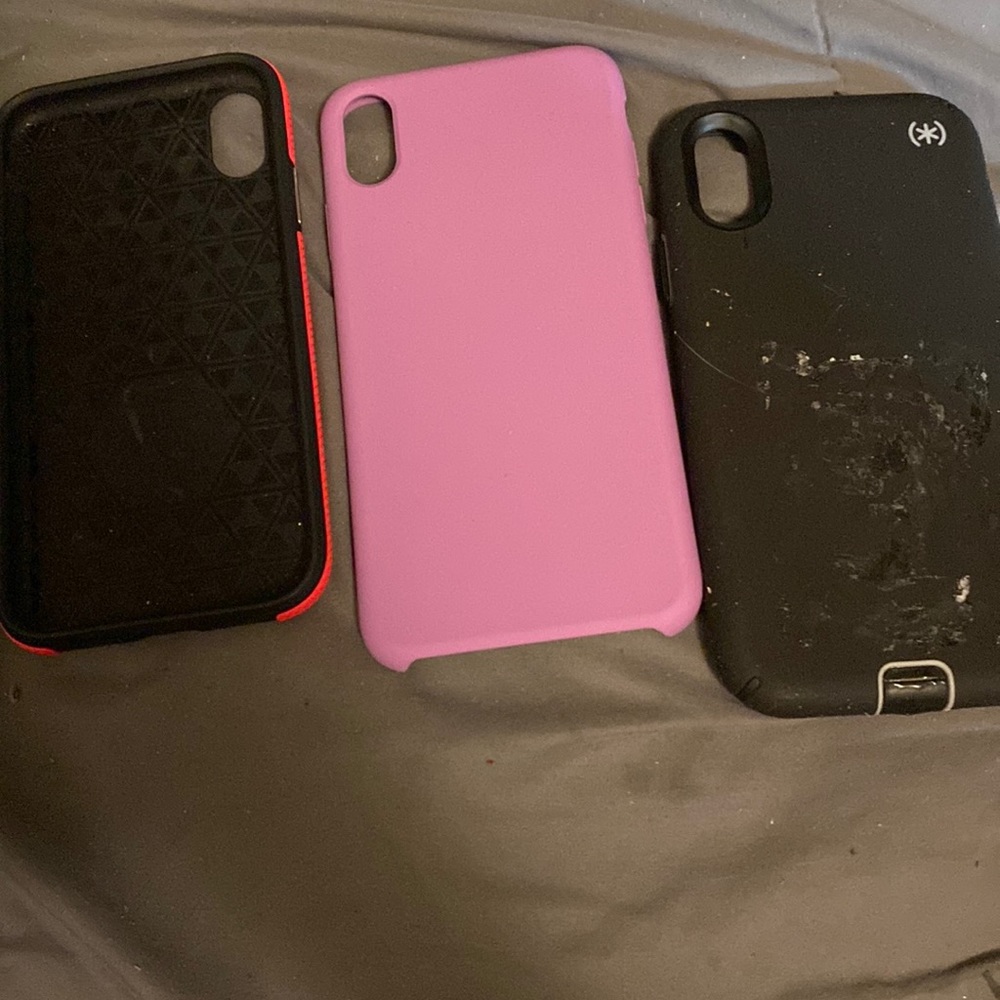 Three iphone cr cases